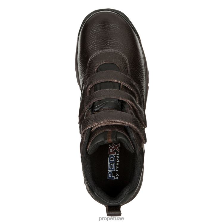 أنيق حزام منحدر ووكر رجال Propet أسود / برونكو بني J6T8N21