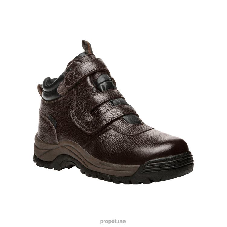 أنيق حزام منحدر ووكر رجال Propet أسود / برونكو بني J6T8N21