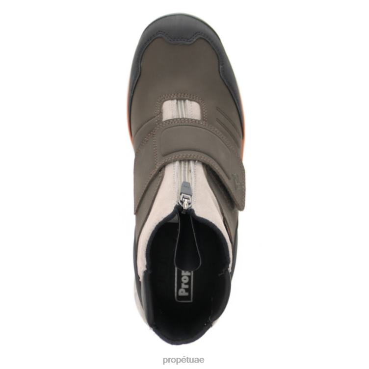 أنيق فاليه رجال Propet رمادي أزرق / برتقالي دخان السلاح J6T8N24