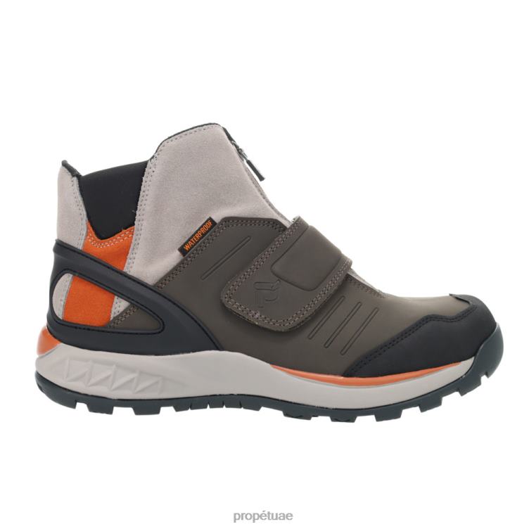 أنيق فاليه رجال Propet رمادي أزرق / برتقالي دخان السلاح J6T8N24