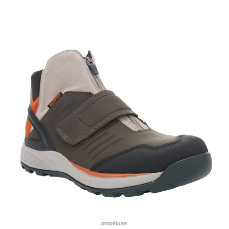 أنيق فاليه رجال Propet رمادي أزرق / برتقالي دخان السلاح J6T8N24