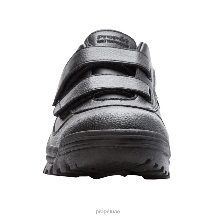 أنيق جرف ووكر حزام منخفض رجال Propet حصان مجنون بني / حبة سوداء J6T8N28