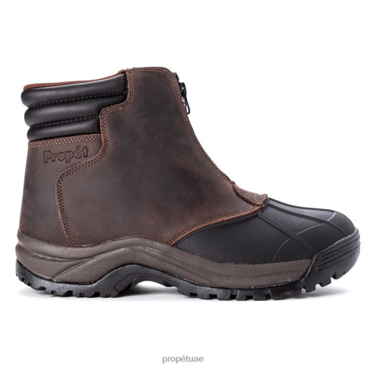 أنيق عاصفة ثلجية منتصف الرمز رجال Propet بني أسود / أسود J6T8N35