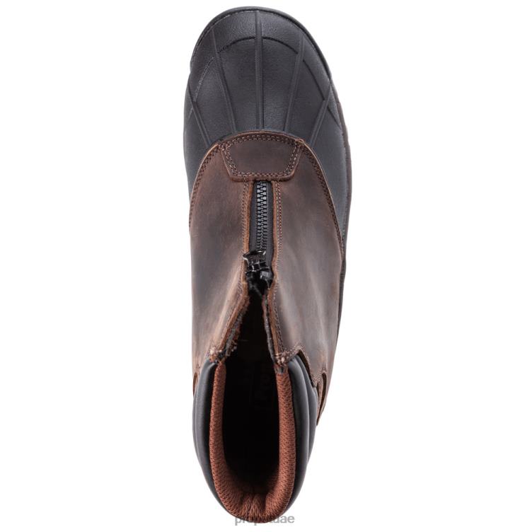 أنيق عاصفة ثلجية منتصف الرمز رجال Propet بني أسود / أسود J6T8N35