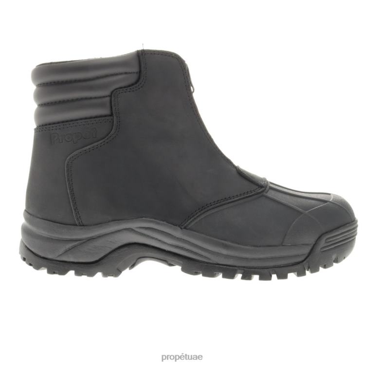أنيق عاصفة ثلجية منتصف الرمز رجال Propet بني أسود / أسود J6T8N35