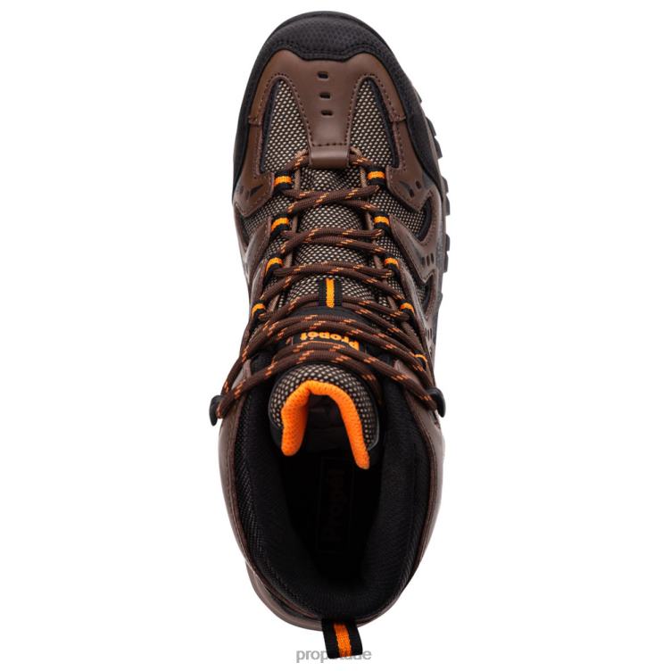 أنيق خفير رجال Propet أسود / برتقالي بني J6T8N36