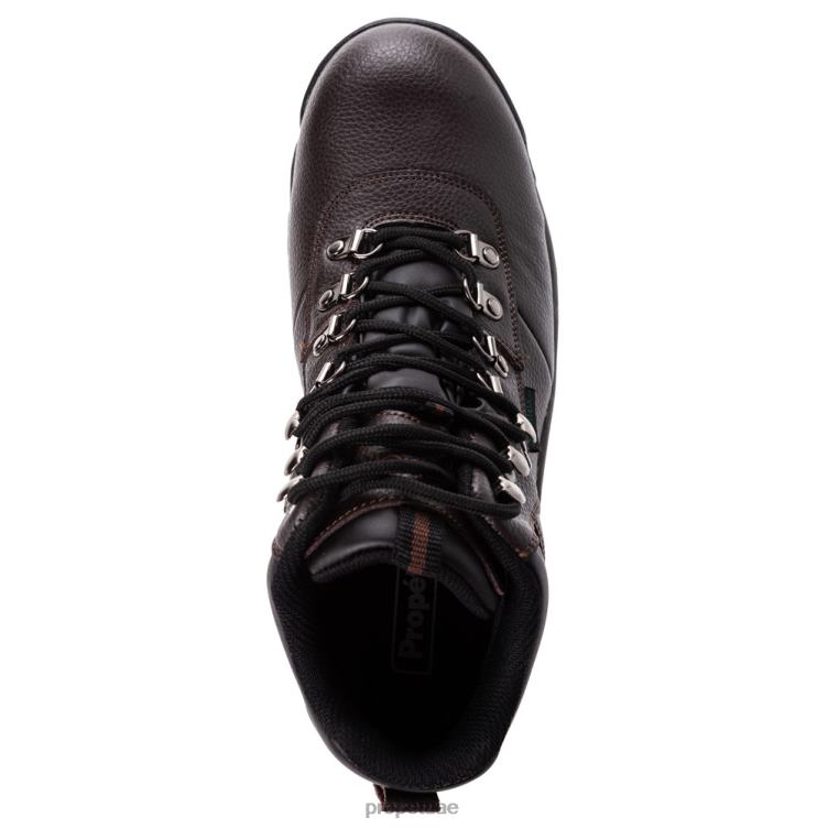 أنيق درع ووكر رجال Propet أسود / برونكو بني J6T8N39