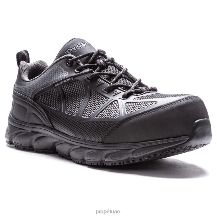 أنيق سيلي الثاني رجال Propet أسود رمادي / رمادي أزرق J6T8N42