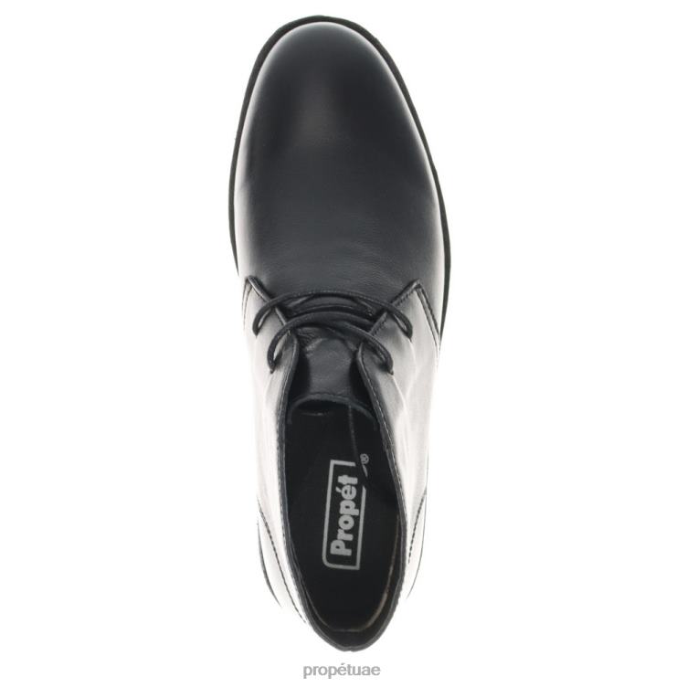 مريح فيندلي جلد رجال Propet تان / أسود J6T8N45