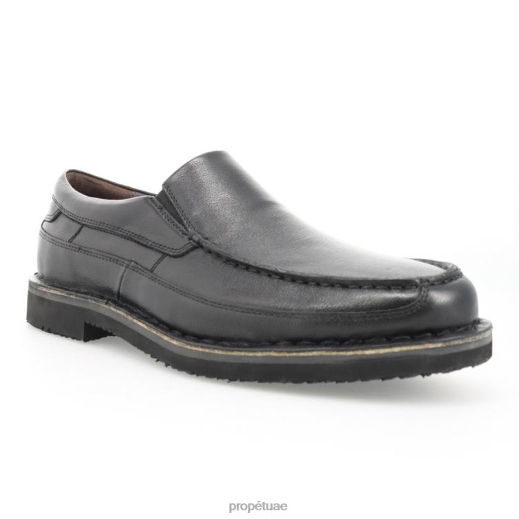 مريح فلاين رجال Propet أسود / تان J6T8N47