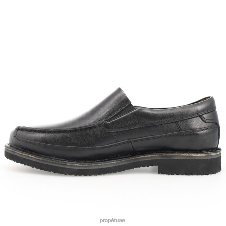 مريح فلاين رجال Propet أسود / تان J6T8N47