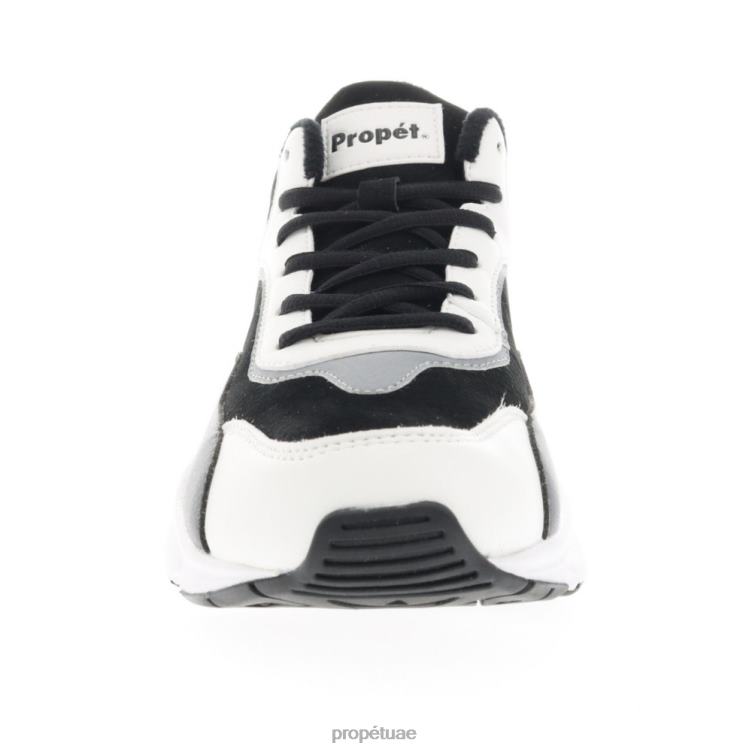نشيط منتصف الاستقرار رجال Propet أسود أبيض / رمادي أسود J6T8N4