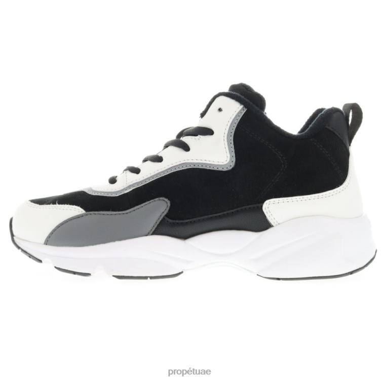 نشيط منتصف الاستقرار رجال Propet أسود أبيض / رمادي أسود J6T8N4