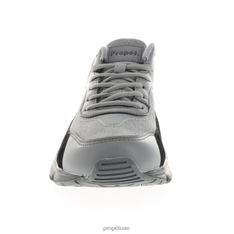 نشيط منتصف الاستقرار رجال Propet أسود أبيض / رمادي أسود J6T8N4