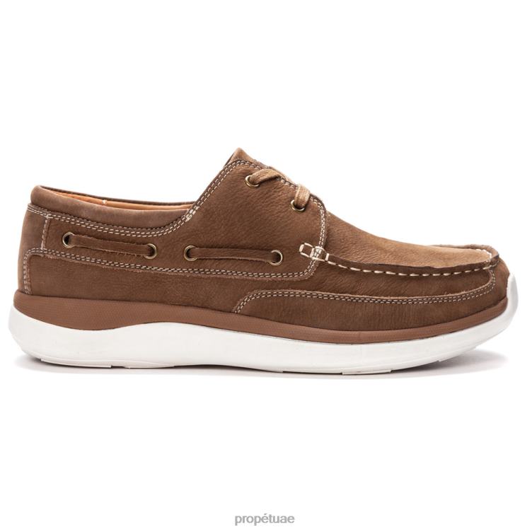 مريح بوميروي رجال Propet الأخشاب / البحرية / الأسود / تان J6T8N57