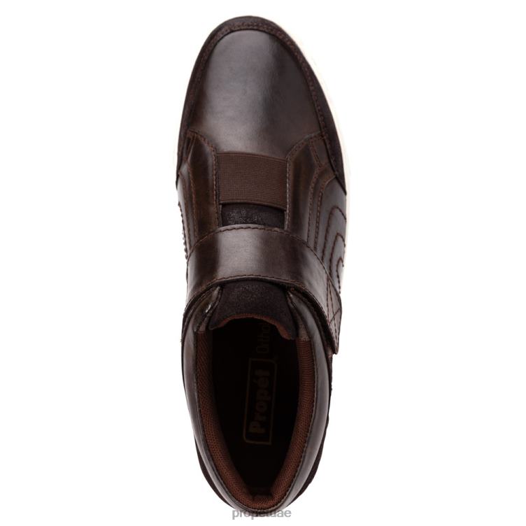 مريح كادي رجال Propet شوكولاتة سوداء J6T8N58