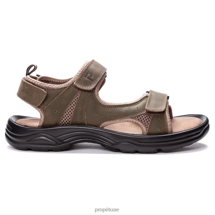 منعش دايتونا رجال Propet أسود / بني / زيتوني J6T8N71