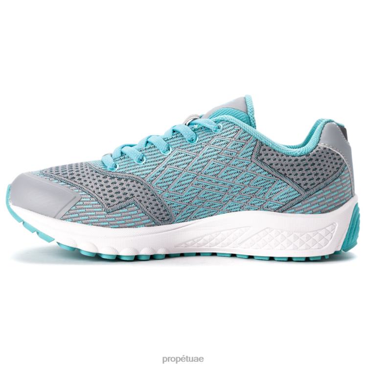 نشيط واحد نحيف Propet النعناع الرمادي / الأسود الفضي / الأزرق الفضي J6T8N91