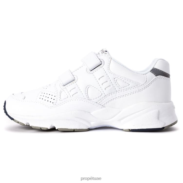 نشيط حزام الاستقرار ووكر نحيف Propet أسود / أبيض J6T8N96