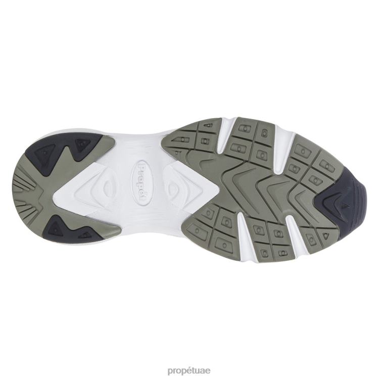 نشيط حزام الاستقرار ووكر رجال Propet أسود / أبيض J6T8N9