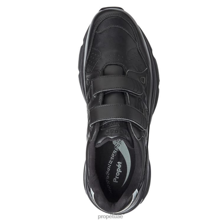 نشيط حزام الاستقرار ووكر رجال Propet أسود / أبيض J6T8N9