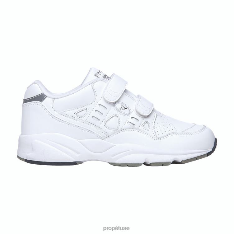 نشيط حزام الاستقرار ووكر رجال Propet أسود / أبيض J6T8N9