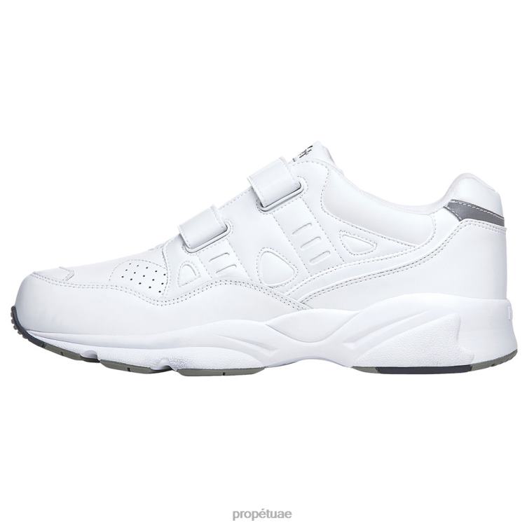 نشيط حزام الاستقرار ووكر رجال Propet أسود / أبيض J6T8N9