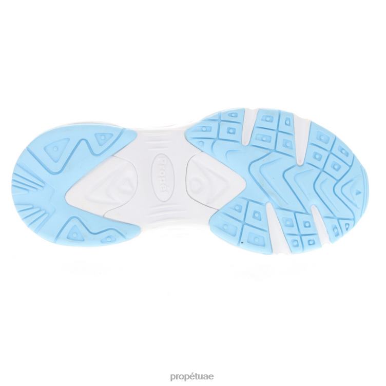 نشيط ووكر الاستقرار نحيف Propet أسود / أبيض / أبيض lt أزرق / أبيض وردي J6T8N97