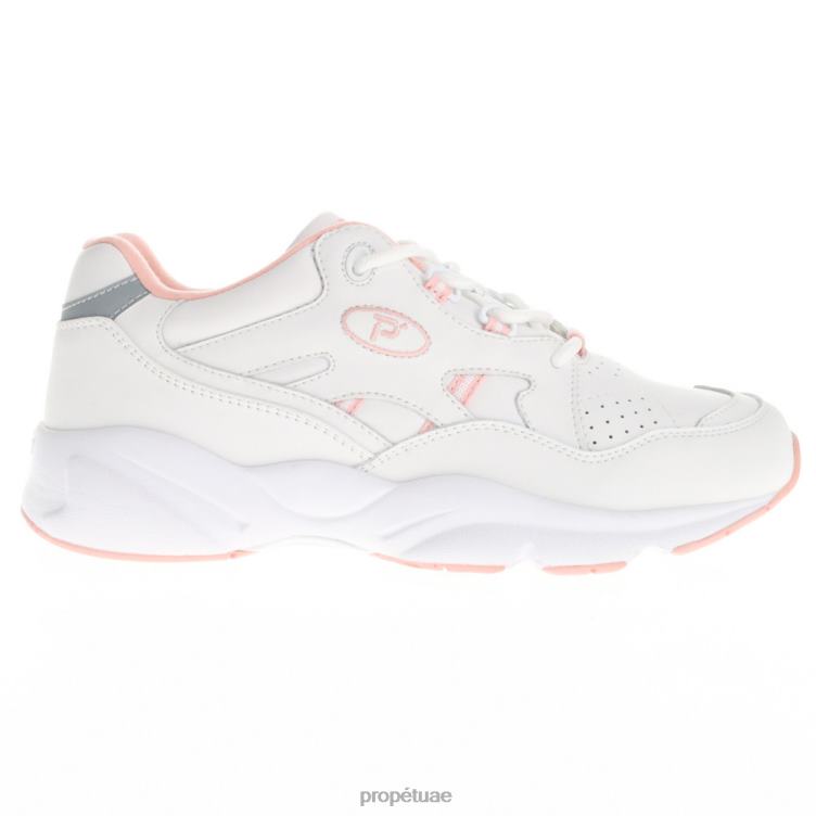 نشيط ووكر الاستقرار نحيف Propet أسود / أبيض / أبيض lt أزرق / أبيض وردي J6T8N97