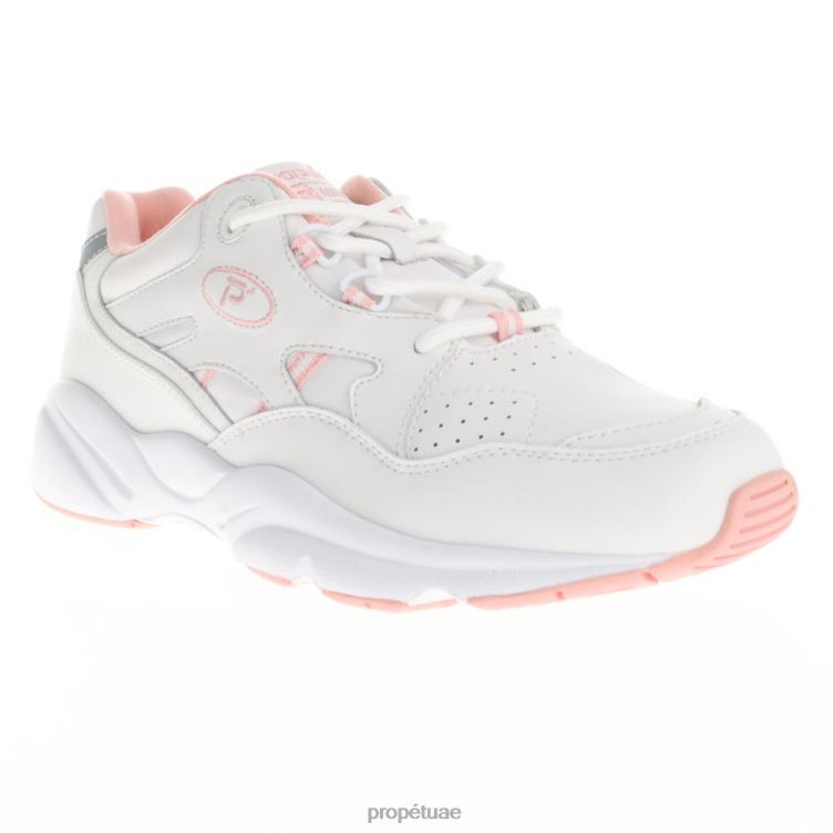 نشيط ووكر الاستقرار نحيف Propet أسود / أبيض / أبيض lt أزرق / أبيض وردي J6T8N97