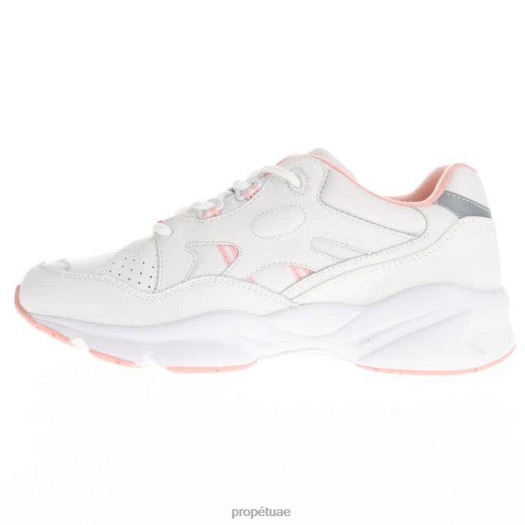 نشيط ووكر الاستقرار نحيف Propet أسود / أبيض / أبيض lt أزرق / أبيض وردي J6T8N97