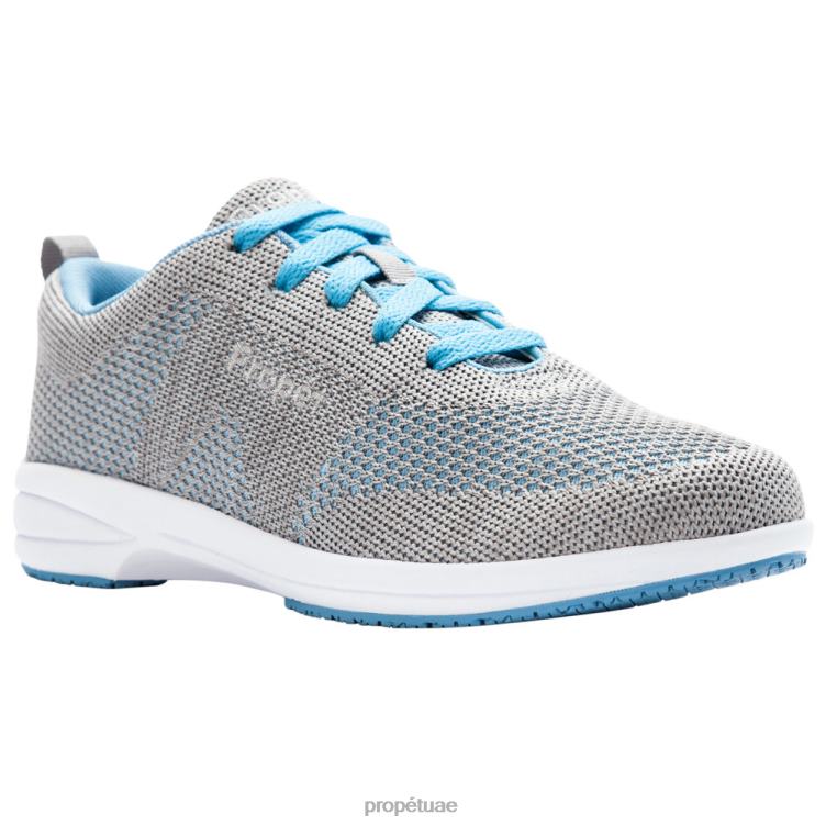 مريح تطور ووكر قابل للغسل نحيف Propet توت أزرق / lt رمادي lt أزرق / رمادي وردي J6T8N149