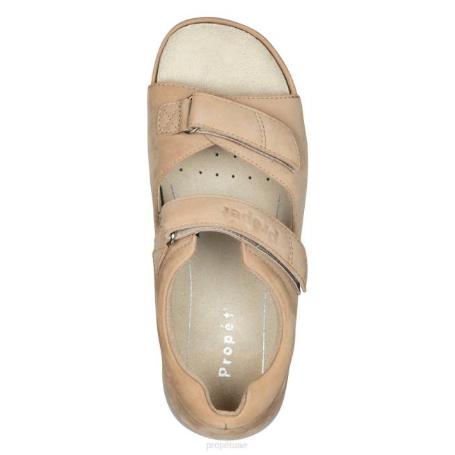 منعش بادي ووكر Propet نحيف أسود / رمادي داكن مغبر nubuck / خشب الساج 4086136