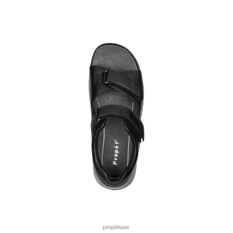 منعش بادي ووكر نحيف Propet أسود / رمادي داكن مغبر nubuck / خشب الساج J6T8N136