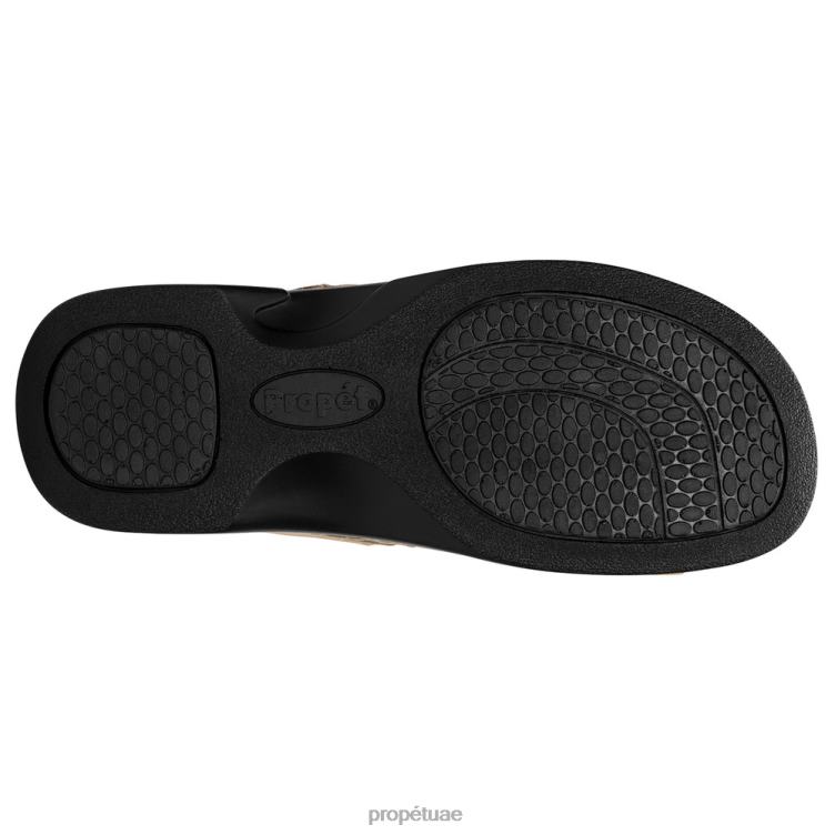 منعش بادي ووكر نحيف Propet أسود / رمادي داكن مغبر nubuck / خشب الساج J6T8N136